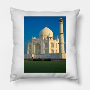 Taj Mahal in Early Morning Light Pillow