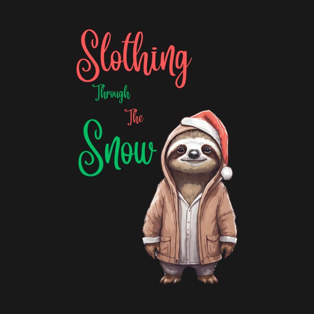 Christmas Sloth by Trip Tank