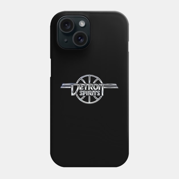 Detroit Spirits Basketball Phone Case by Kitta’s Shop