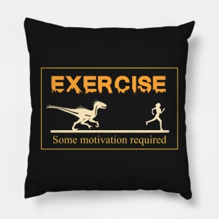 motivational workout shirt gifts Pillow