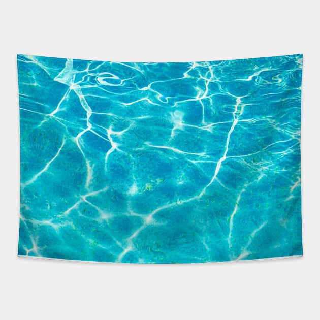 water waves Tapestry by AbstractWorld