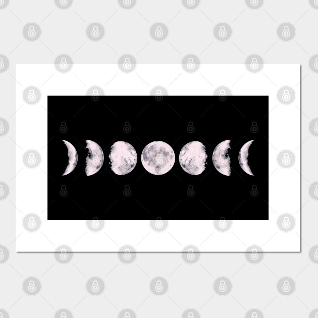 Moon Phases Moon Phases Posters And Art Prints Teepublic