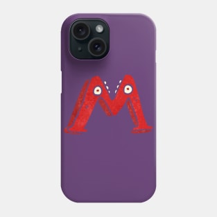 funny Letter,Christmas Gifts,A wonderful gift for those who start their name with M letter Phone Case