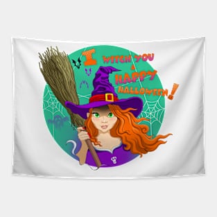 Halloween. The Power of Witches Tapestry