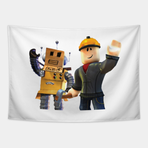 Roblox Roblox Game Roblox Characters Roblox Tapestry Teepublic - characters of roblox pictures
