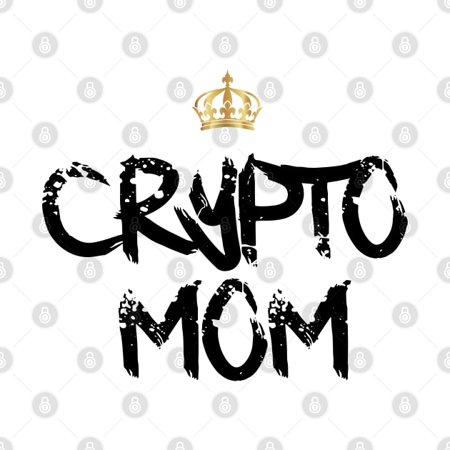 Crypto Mom by DesignBoomArt