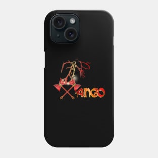 Xango - double thunder Axe monogram w Lightning Bolt Phone Case