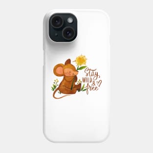 Little Pastel Field Mouse Phone Case