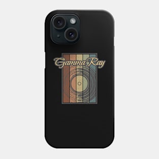 Gamma Ray Vynil Silhouette Phone Case