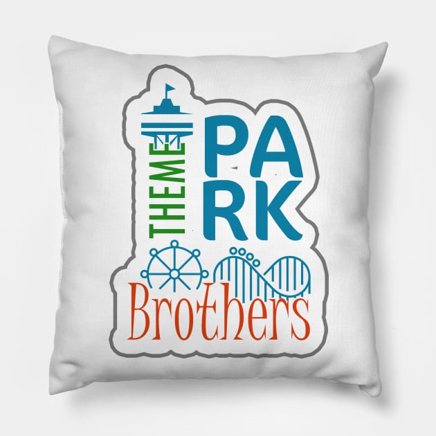 Theme Park Brothers 5000 Pillow by themeparkbrothers