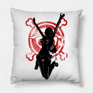 Crimson Navigator Pillow