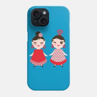 Spanish Flamenco Dancer (10) Phone Case