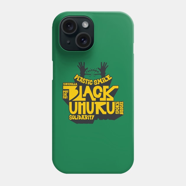 Harmony Echoes: Celebrating the Legacy of Black Uhuru Phone Case by Boogosh