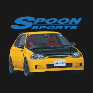 CIVIC phoenix yellow type r EK9 T-Shirt