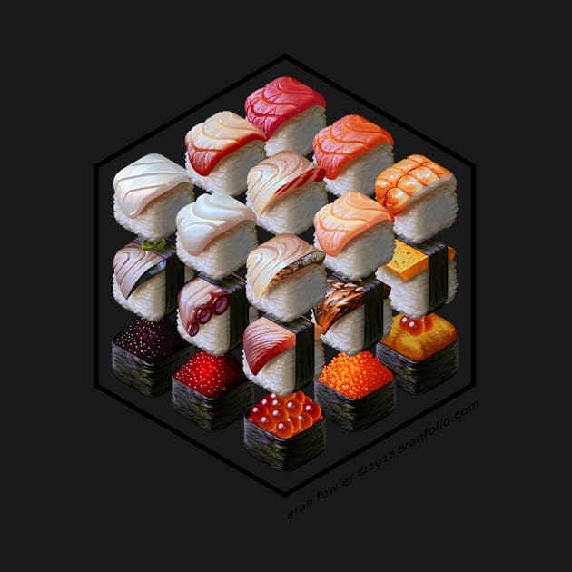 Sushi Cubed by eranfowler