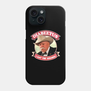 RETRO DIABEETUS I GOT THE SUGARS! Phone Case