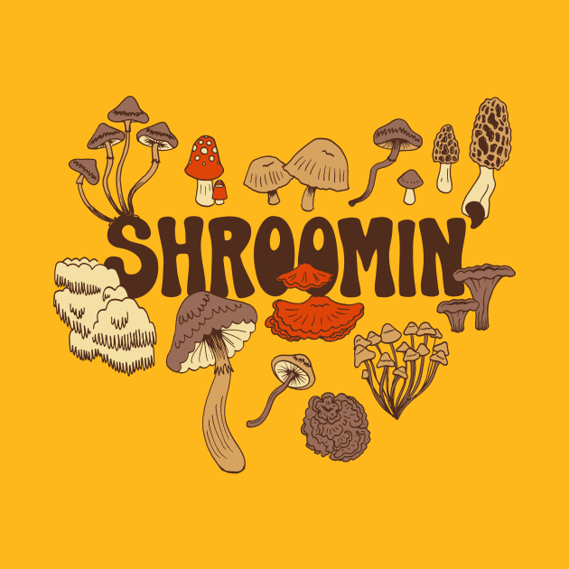 Shroomin' by redblackberries