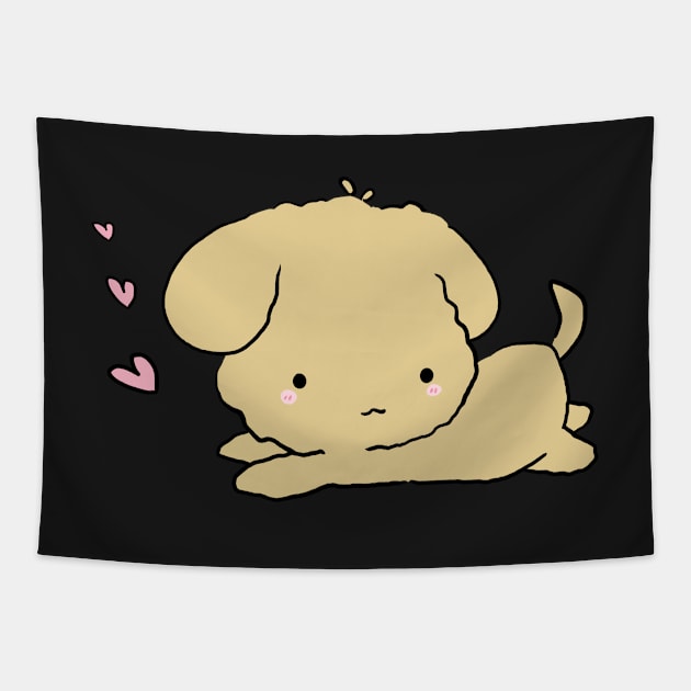 Puppy love | Dog lovers Tapestry by yudoodliez