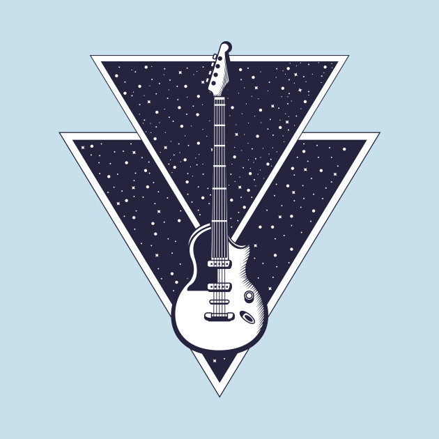 Disover Electric Guitar - Electric Guitar - T-Shirt