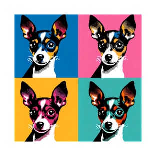 Toy Fox Terrier Pop Art - Dog Lovers T-Shirt