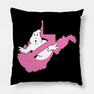 WVGB Pink Logo Shirt (Dark Colors) Pillow