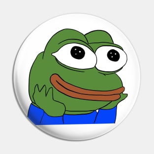 feelswowman happy wholesome pepe Pin