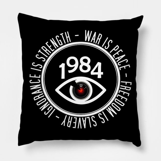 1984 George Orwell Big Brother Pillow by VinagreShop