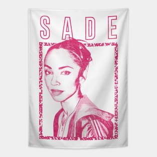 Sade Retro Style Original Fan Art Design Tapestry