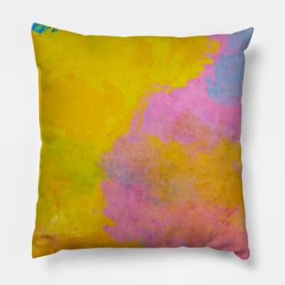 Abstract Watercolor 7 Pillow