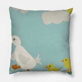 Mama Duck and Babies - Following the Leader Pillow