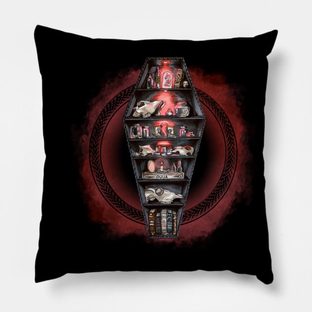 Coffin Collection Pillow by Mahaniganz