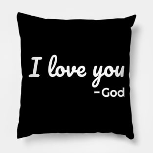 I Love You - God Pillow