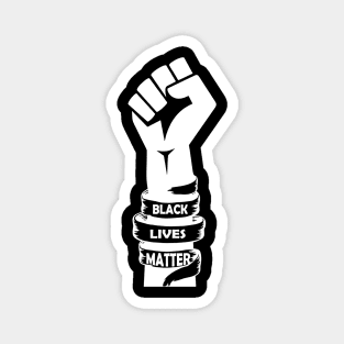 Black Lives Matter, Protest Fist, Civil Rights, George Floyd Magnet