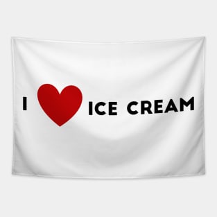 I Heart Ice Cream Tapestry