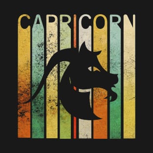 Capricorn Retro Tshirt T-Shirt