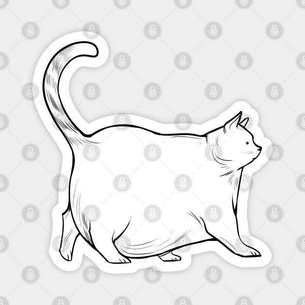 Chonk Cat Oh Lawd He Comin Cats Magnet Teepublic Au