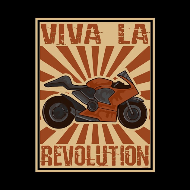 Motorcycle Retro Woodblock Biker Cyclist by shirtontour