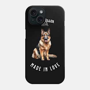 German Shepherd Painkiller made in love dog Phone Case