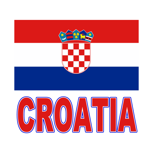 The Pride of Croatia - Croatian Flag Design by Naves