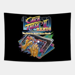 Super Catch These Hands Turbo Tapestry