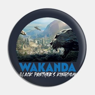 Wakanda forever Pin