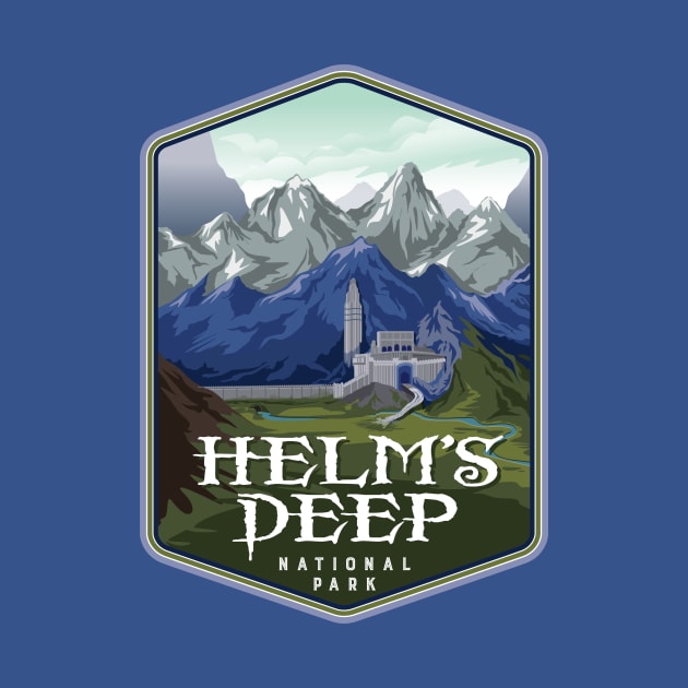 Helm's Deep National Park by MindsparkCreative