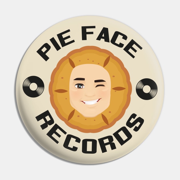 Pie Face Records Pin by Meta Cortex