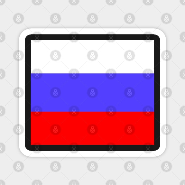 Russian Federation Flag Magnet by SolarCross