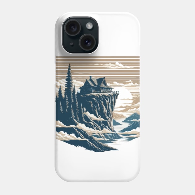 House Cliff Phone Case by katzura