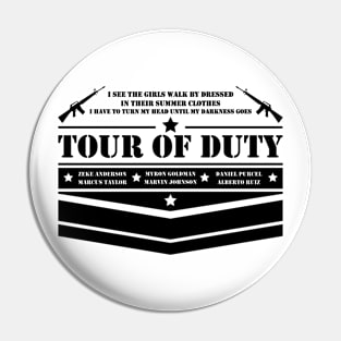 Tour of Duty Crest Pin