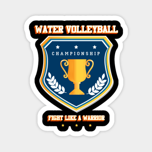 Water volleyball Magnet