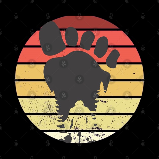 Retro Bigfoot by Hunter_c4 "Click here to uncover more designs"