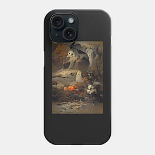 HALLOWEEN GHOST MEET UP Phone Case