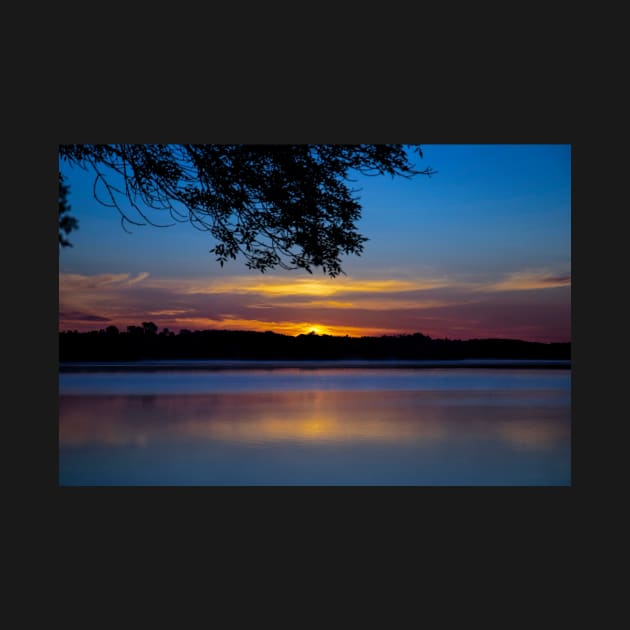Summer sunrise at the lake by Carlosr1946